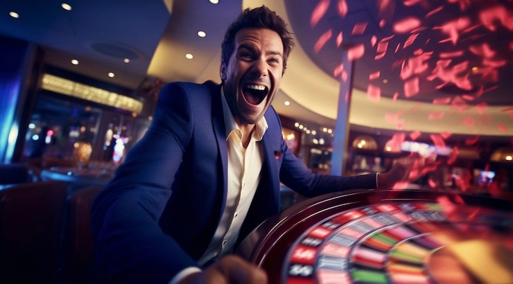 Antarmuka aplikasi gamelan88 menampilkan studio kasino langsung blackjack dan roulette di layar Android